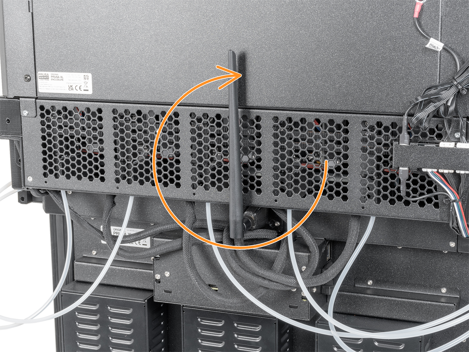 Rotating the Wi-Fi antenna