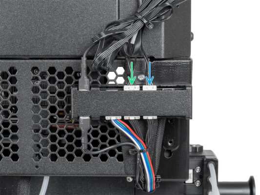 Optional: Enclosure cables connecting