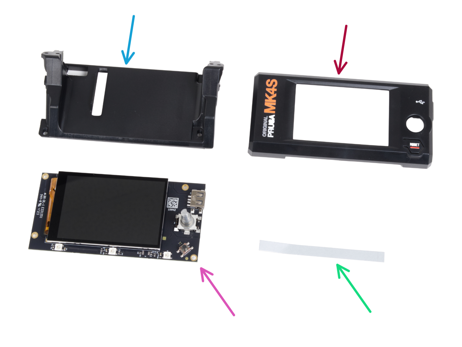 xLCD assembly: parts preparation (part 1)