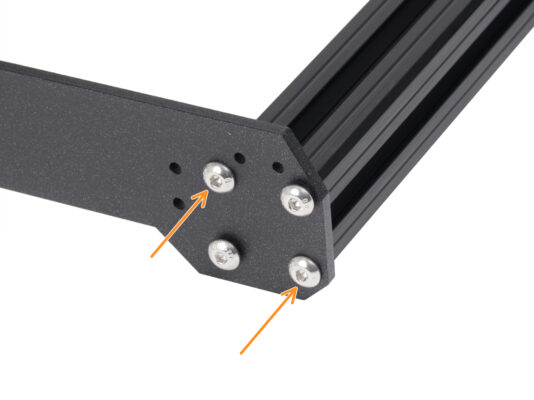 Y-axis: rear plate assembly