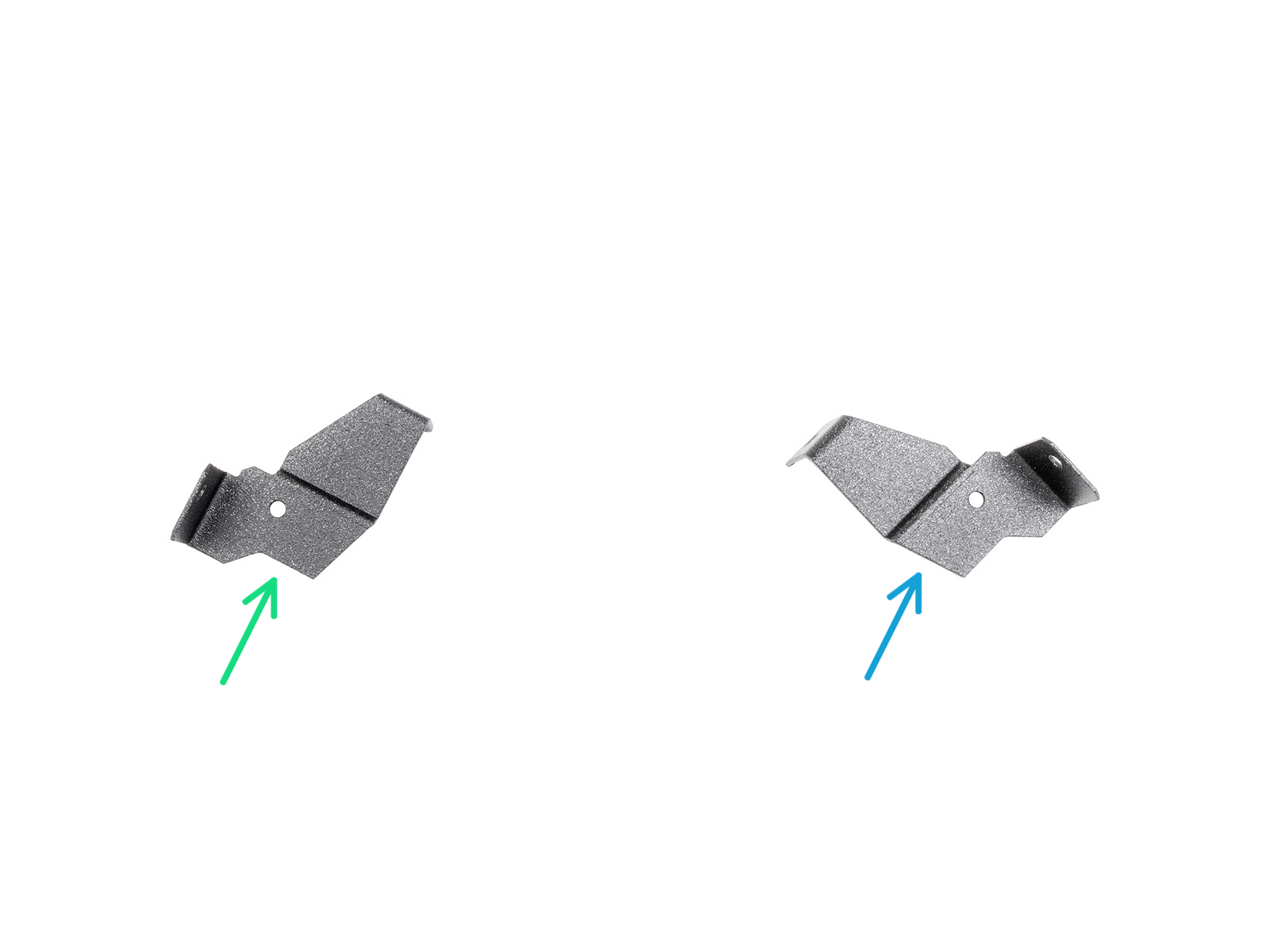 Optionnel : Supports de fixation : préparation des pièces