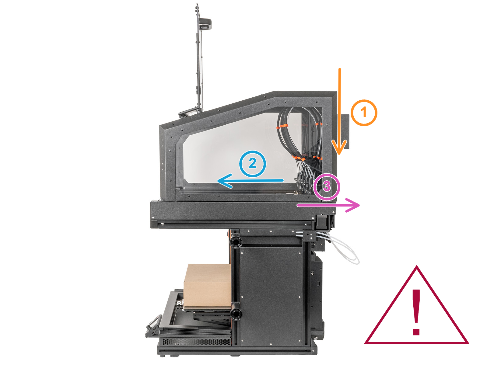 Optional: Enclosure attaching