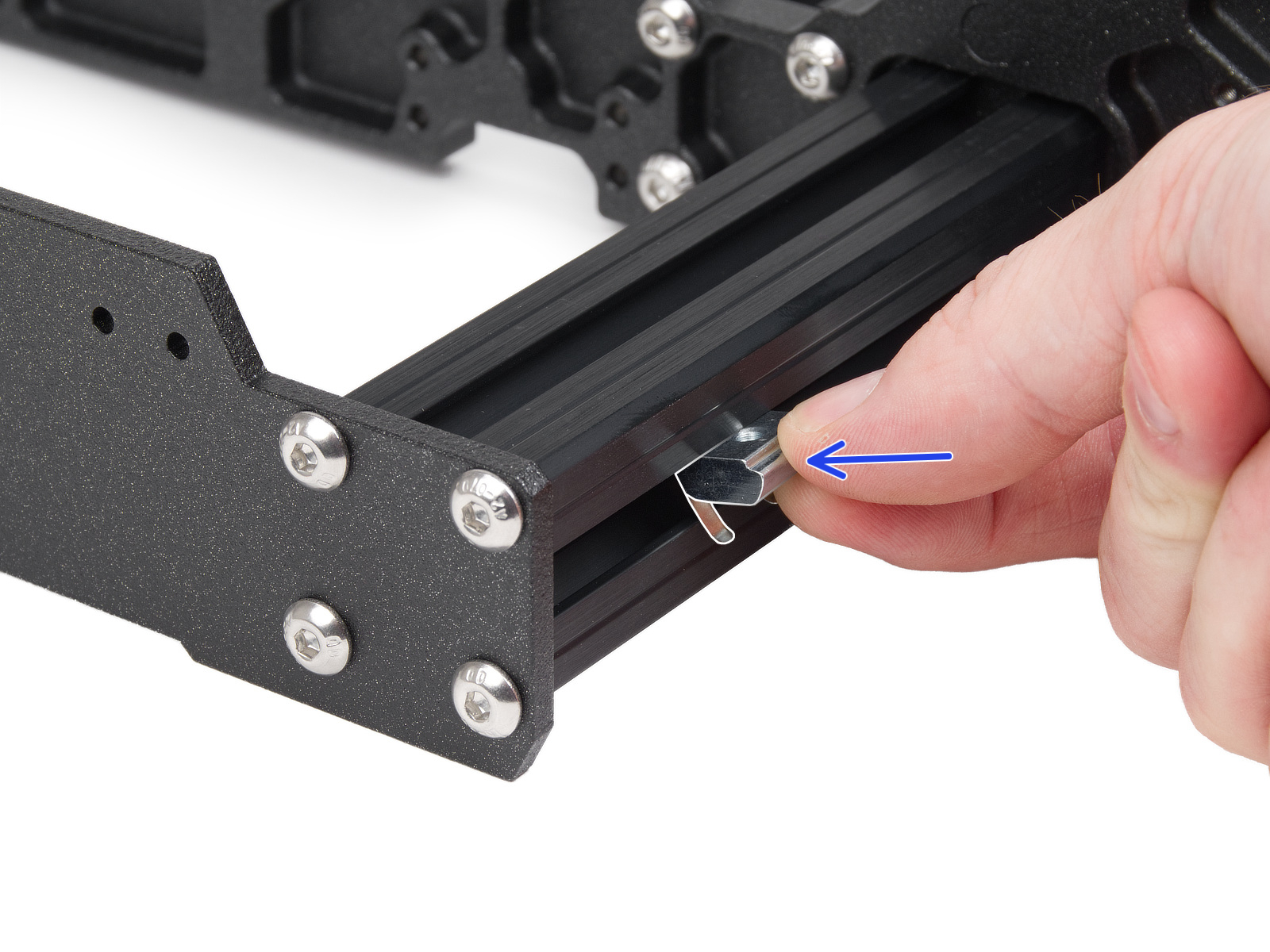 Y-axis: preparation for the xBuddy box