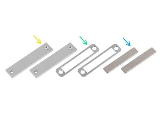 Lower bellows holder: parts preparation