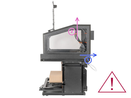 Optional: Enclosure entfernen