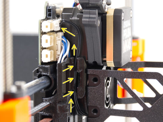 Connecting the NTC thermistor