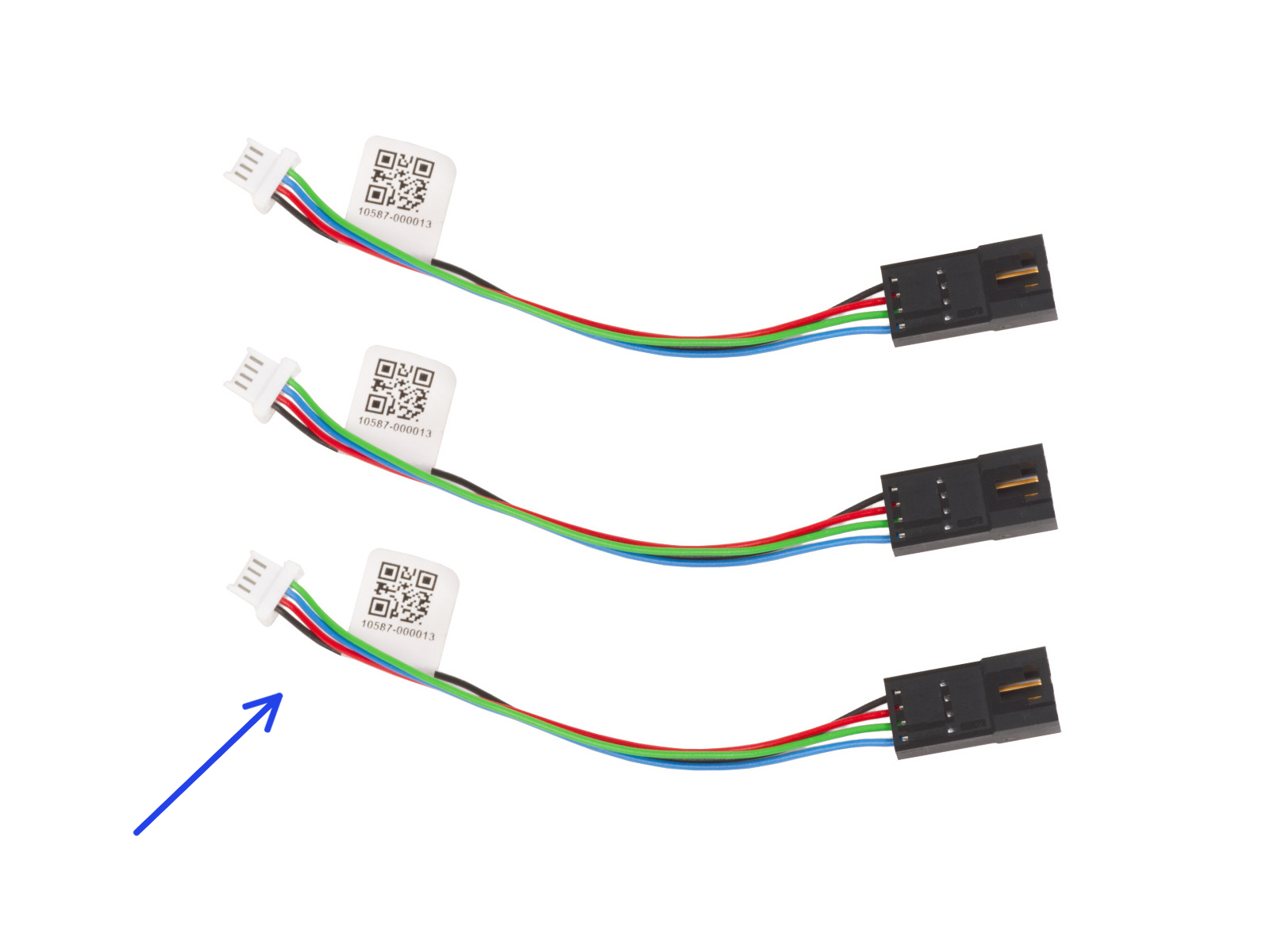 Motor Kabeladapter: Vorbereitung der Teile