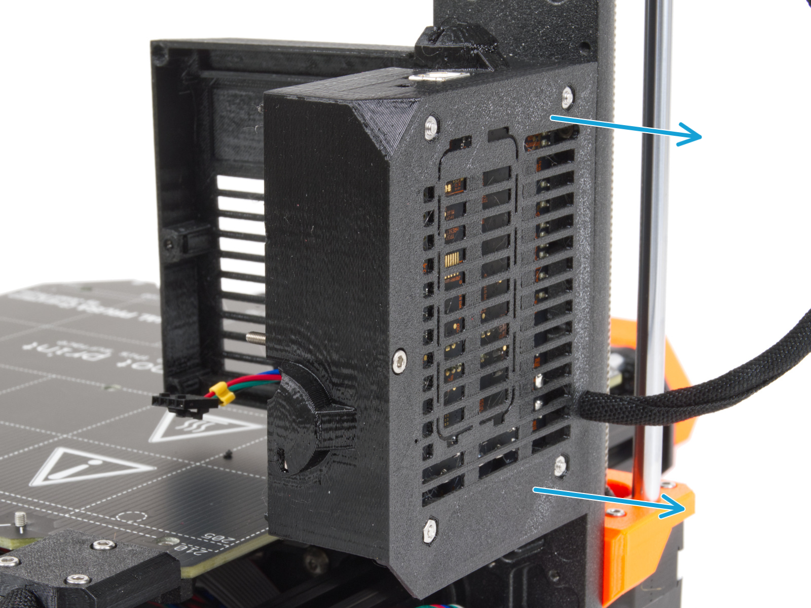 Desmontaje de la caja de la electrónica