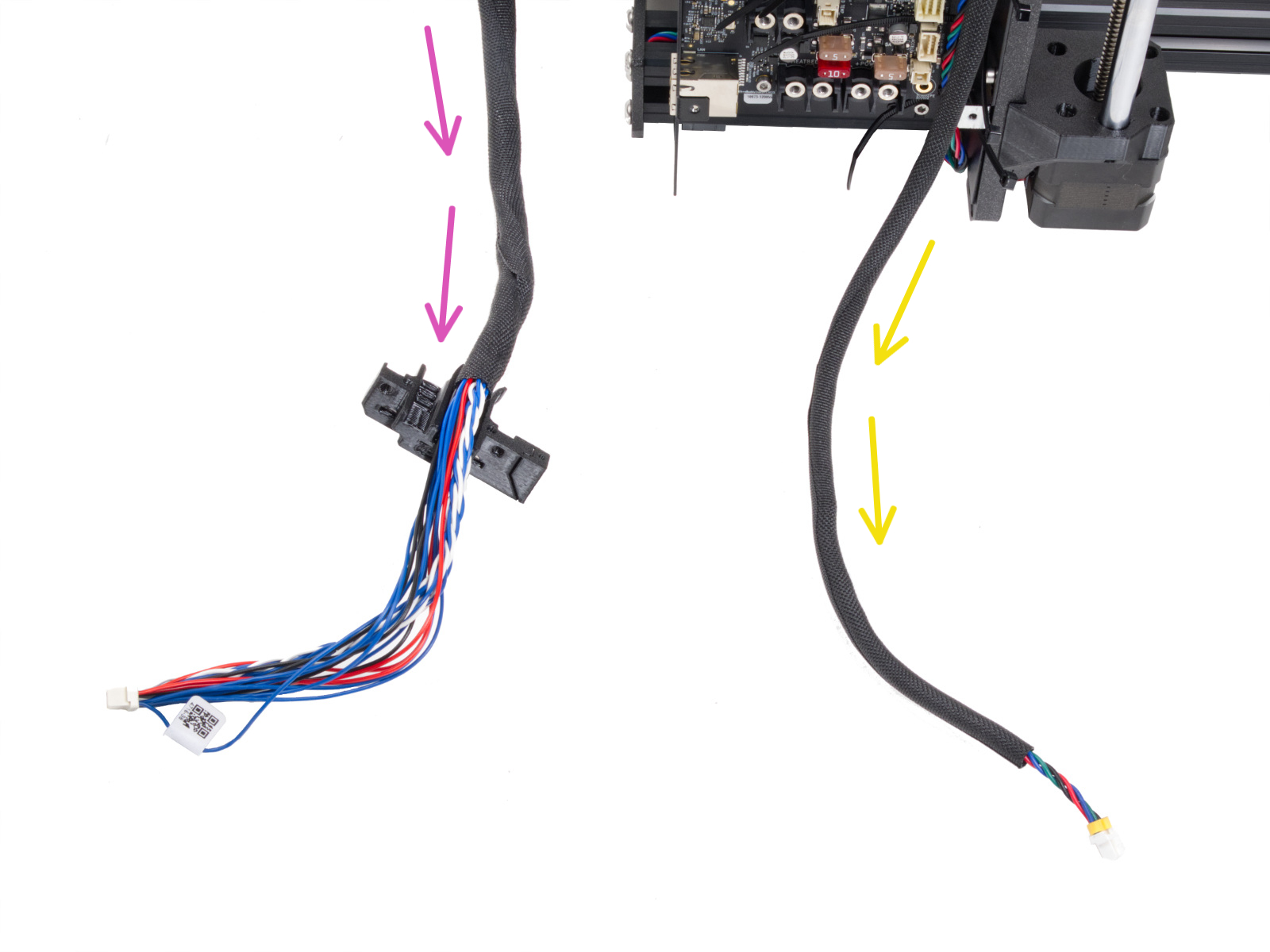 Montando el Ext-cable-holder