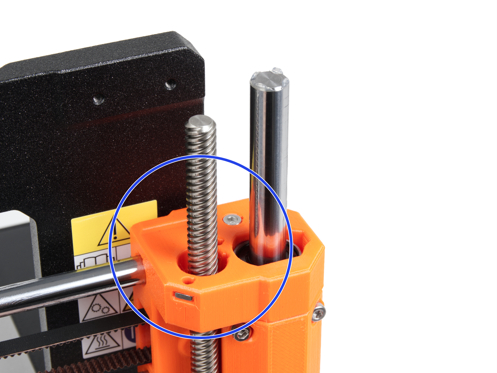 Installing the X-axis assembly