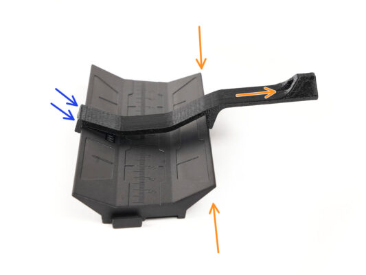 Assemblage du support des PTFE