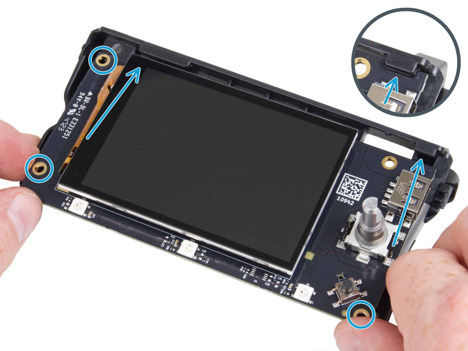 Abdecken des xLCD (xLCD A)