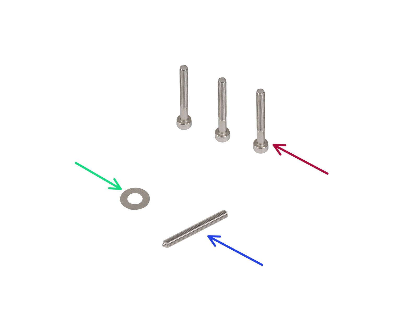 Assembling the extruder: parts preparation II.