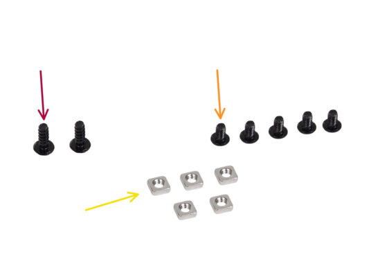 Print fan blower: parts preparation