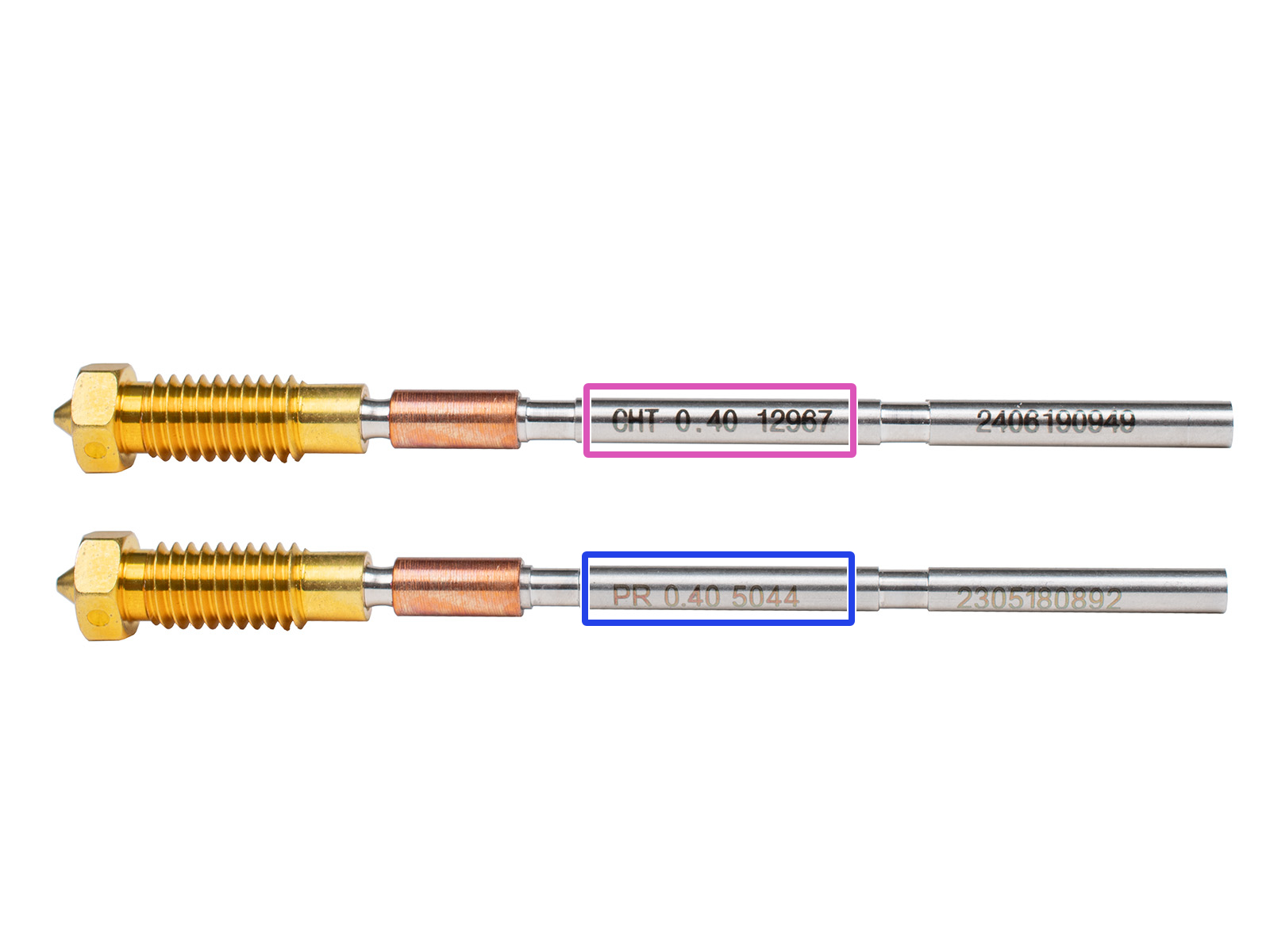 Prusa Nozzle info (MK4S only)