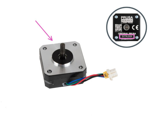 Assembling the extruder: parts preparation II.