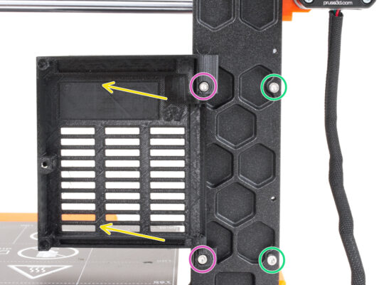 Removing the Einsy-door