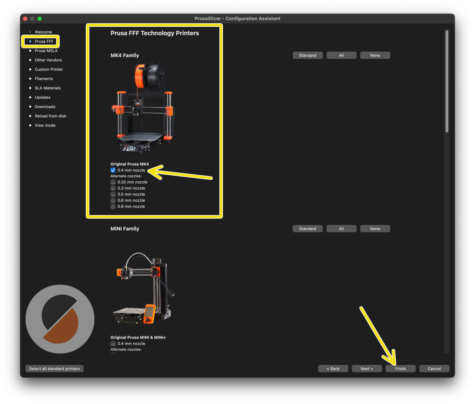 PrusaSlicer for MK4S