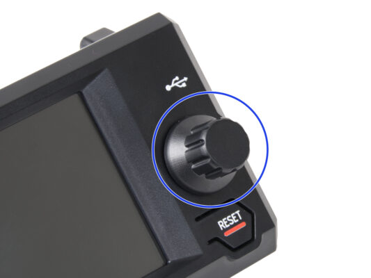 Attaching the knob (xLCD A)