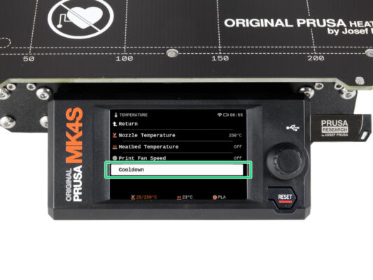 Nettoyage de la hotend