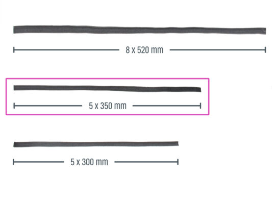 Covering the heatbed cables: parts preparation