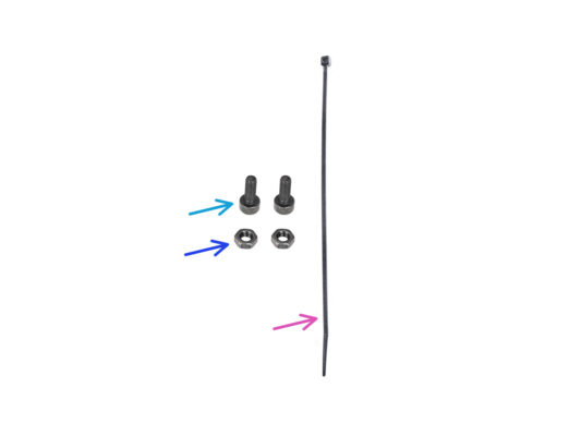 PSU- holder: Vorbereitung der Teile (optional)