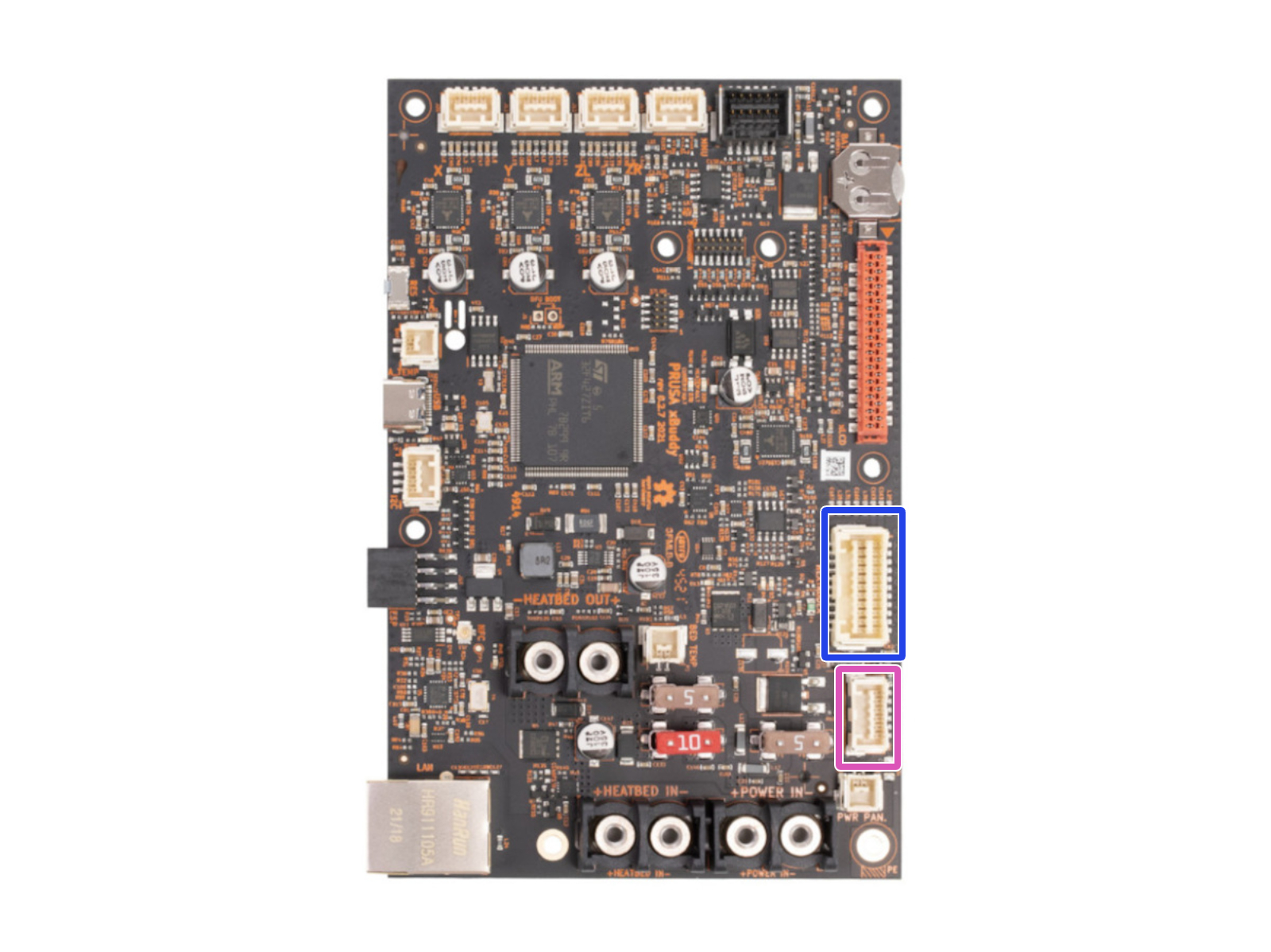 Connexion du câble adaptateur de la MK3.5 (partie 4)