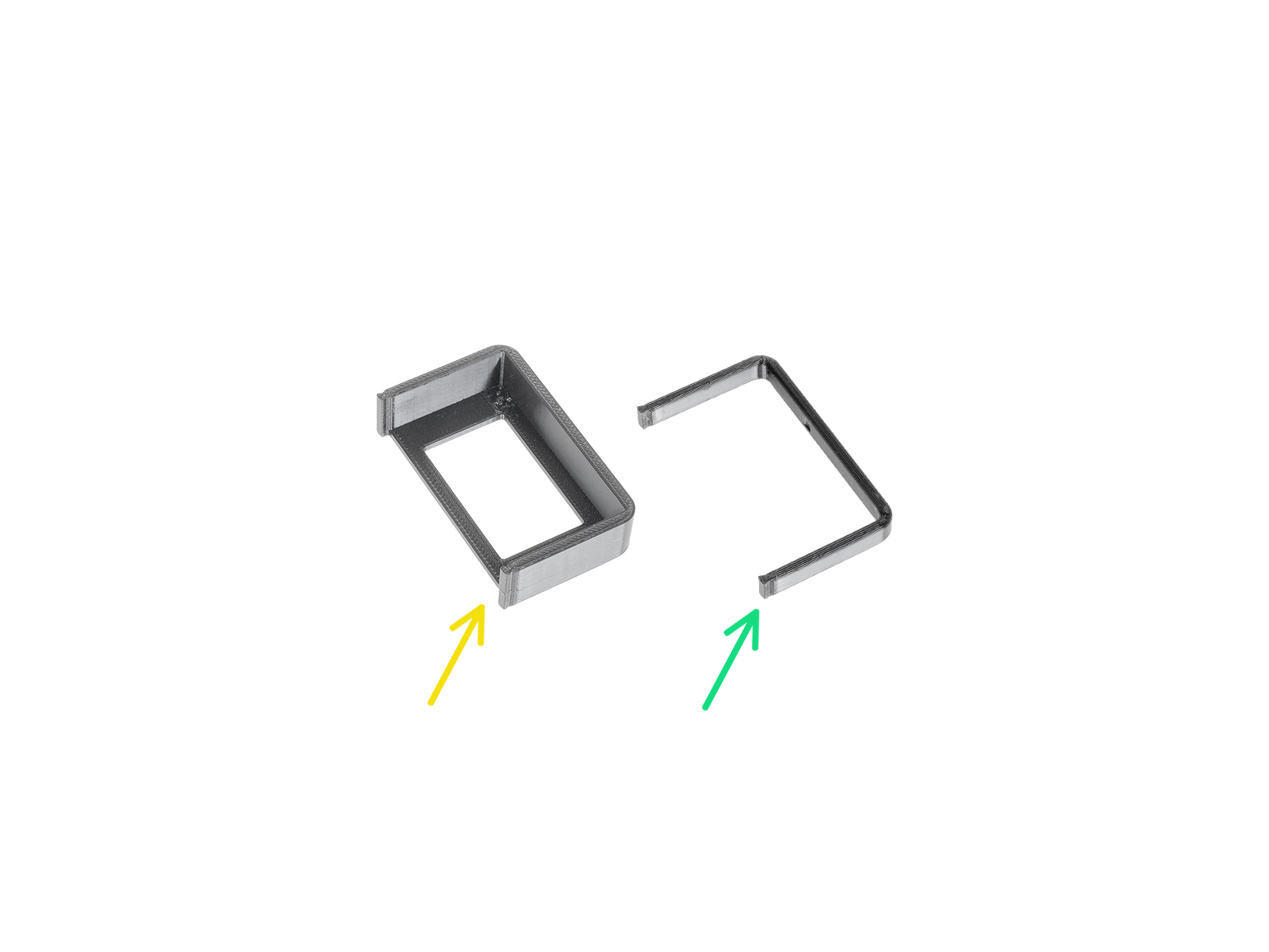 PSU- holder: Vorbereitung der Teile (optional)