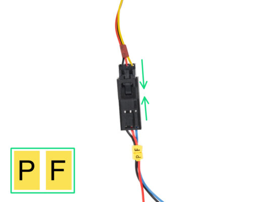 Conexión del cable adaptador MK3.5 (parte 2)