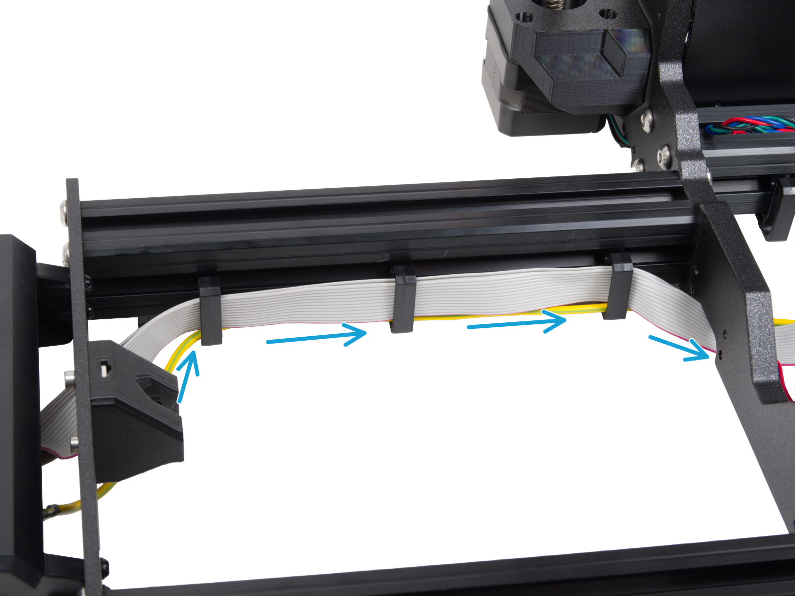 Attaching the xLCD assembly