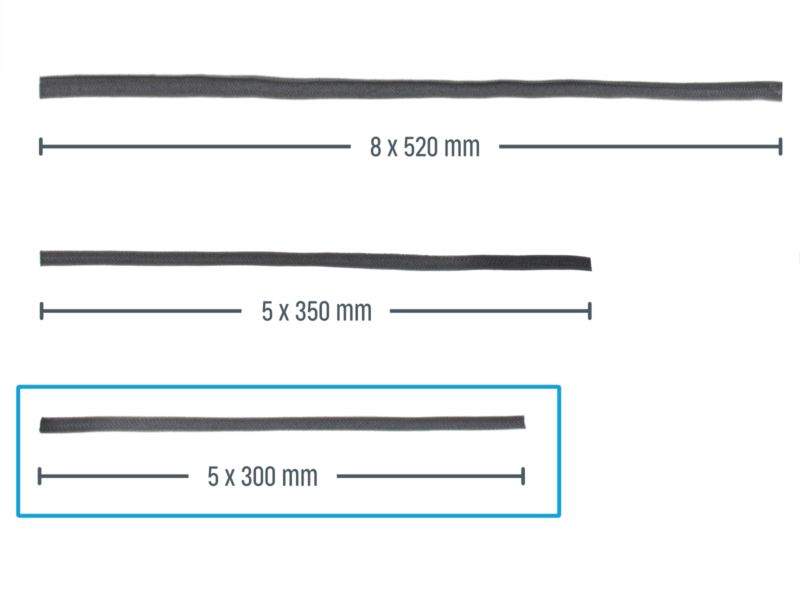 Attaching the Ext-cable-holder: parts preparation