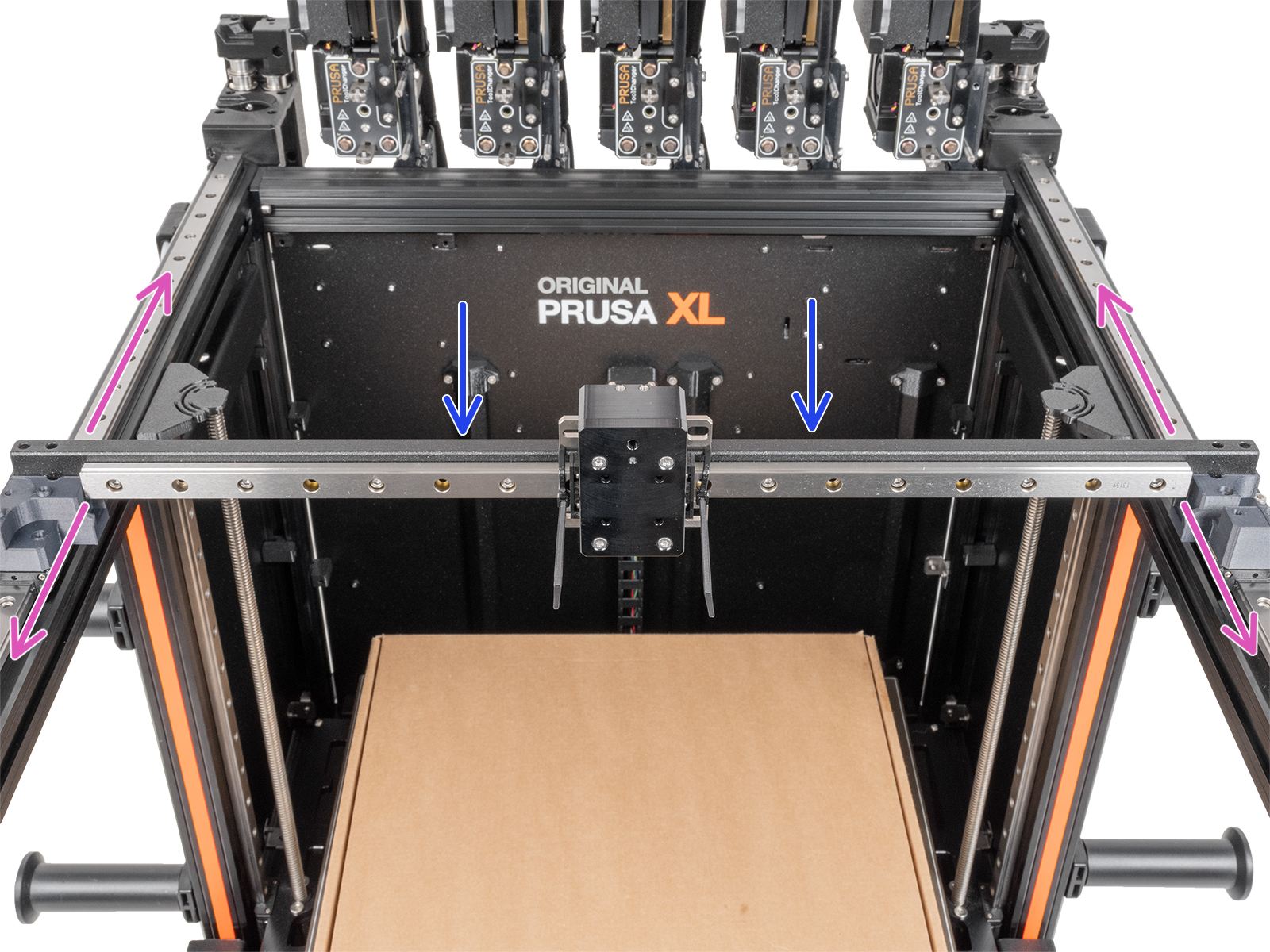 Y-carriage-right-base assembly