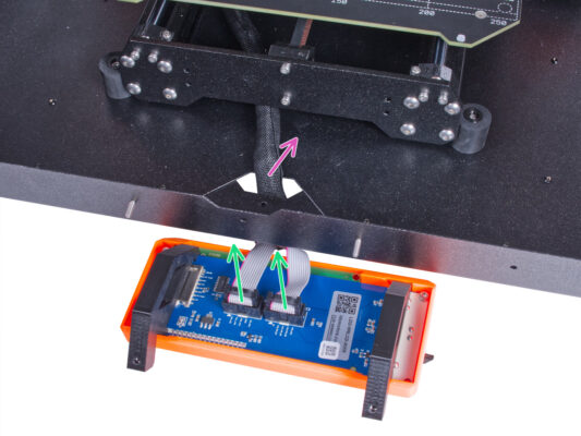 Retrait de l'écran LCD