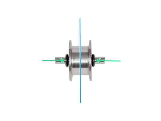 Single pulley reassembly