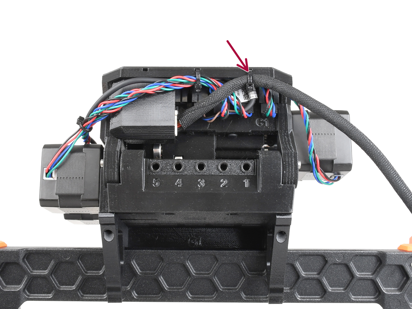 Connecting the MMU3 unit