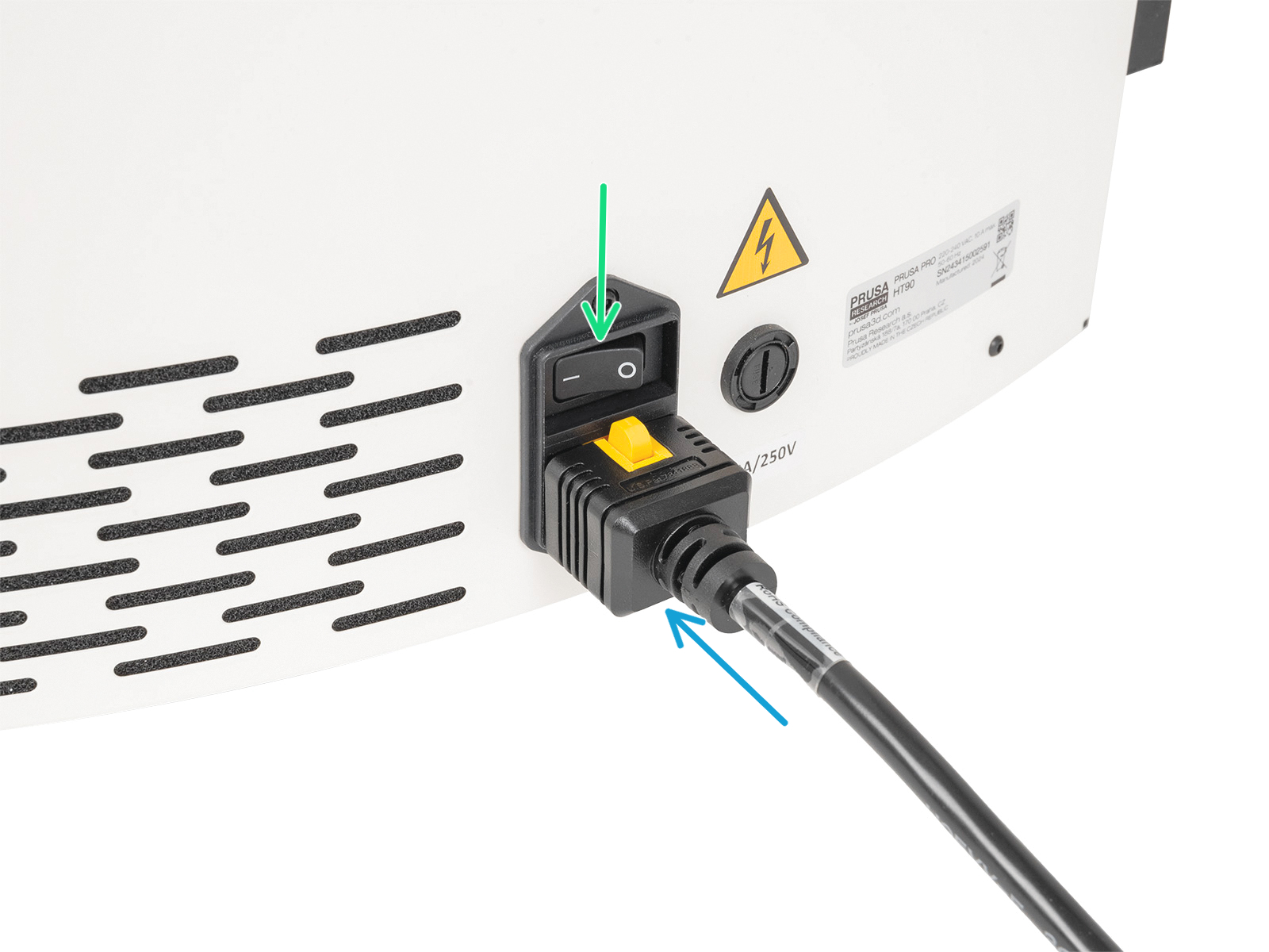 Connexion de l'imprimante