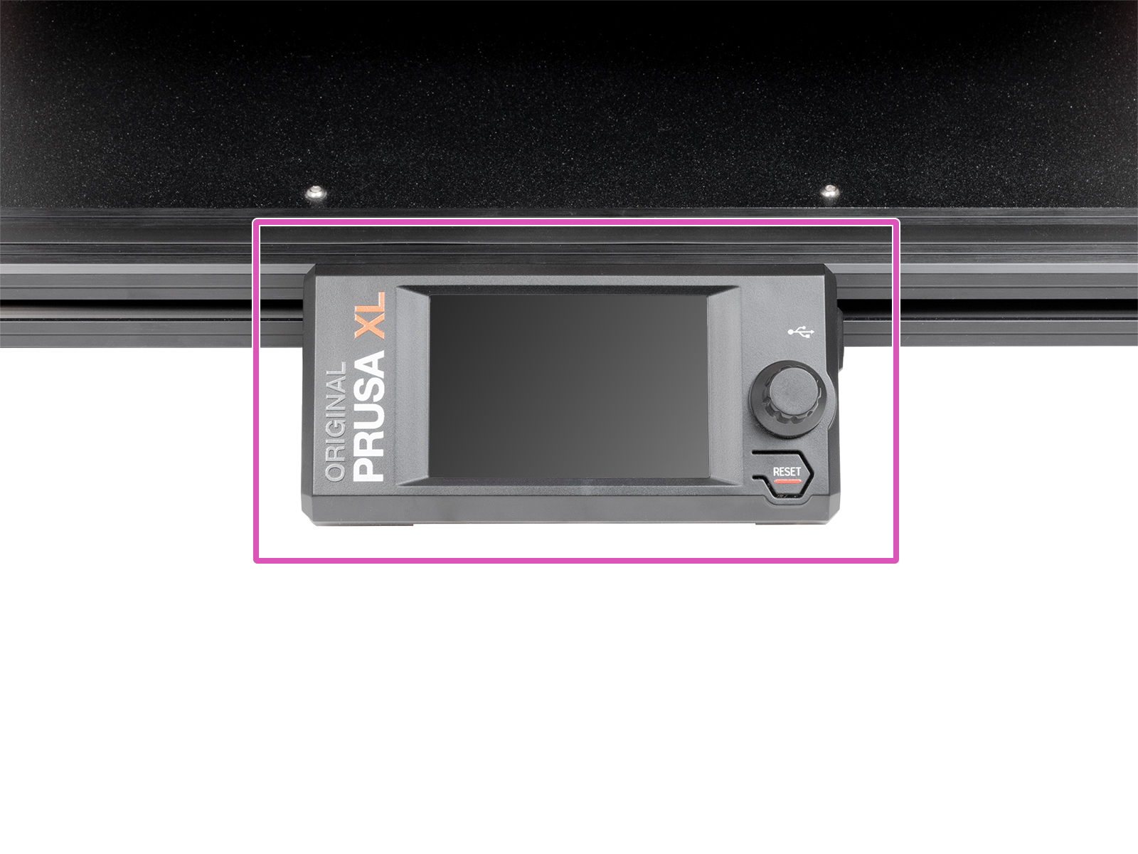 Injection molded xLCD: mounting the xLCD