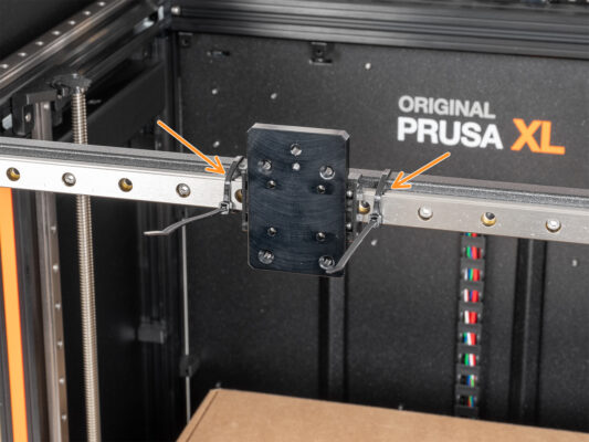 X-axis securing