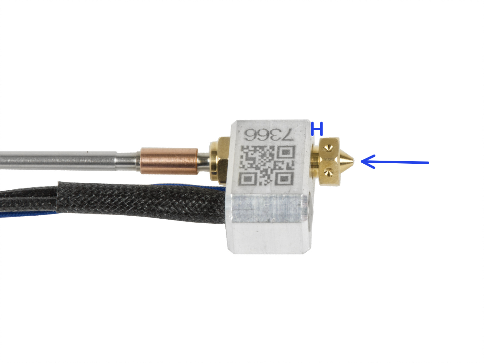 Installing the Nextruder V6 Nozzle Adapter