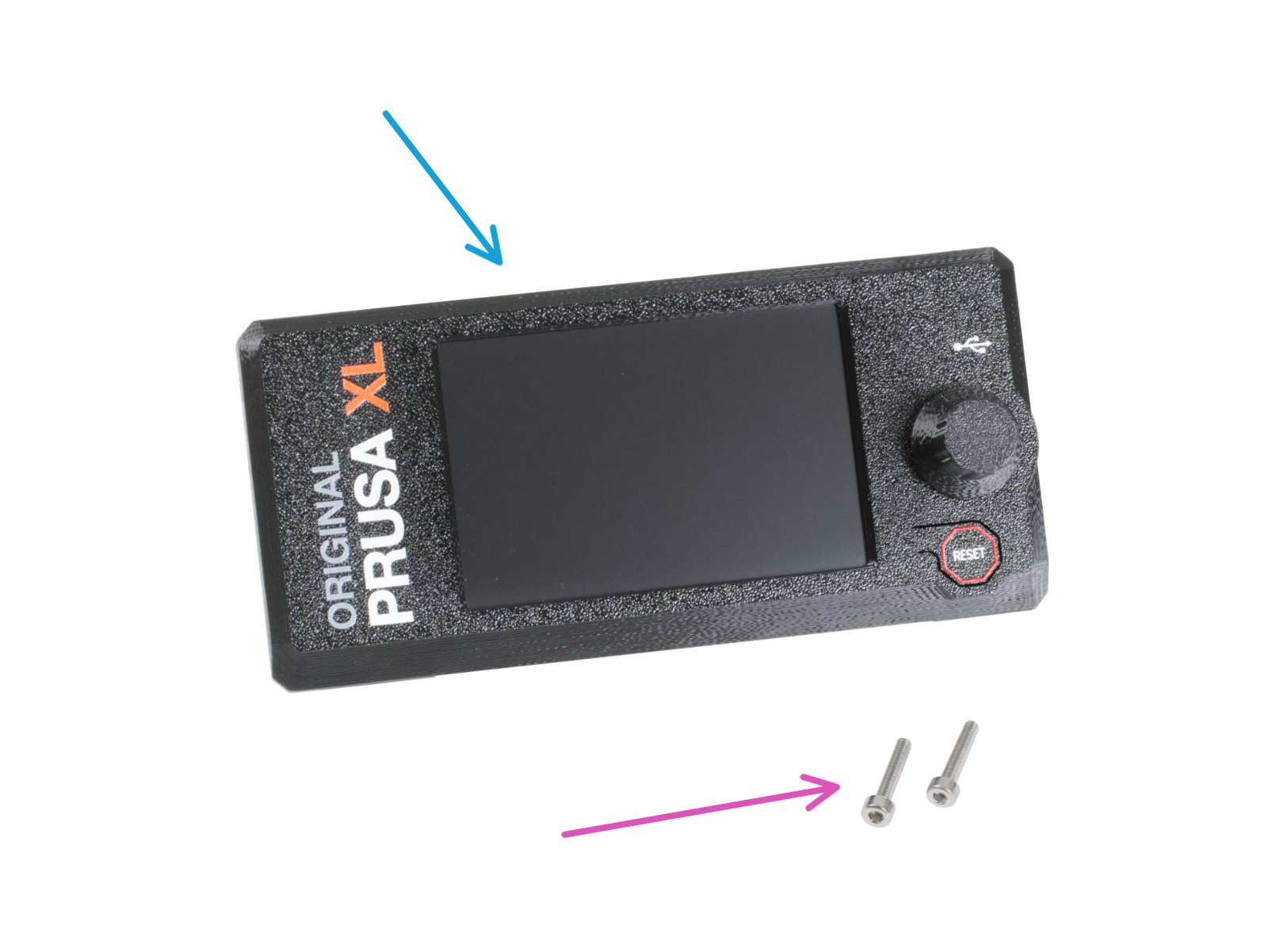 xLCD: parts preparation