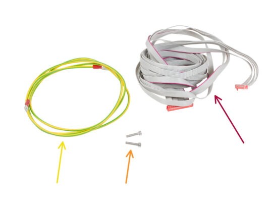 xLCD cable covers: parts preparation