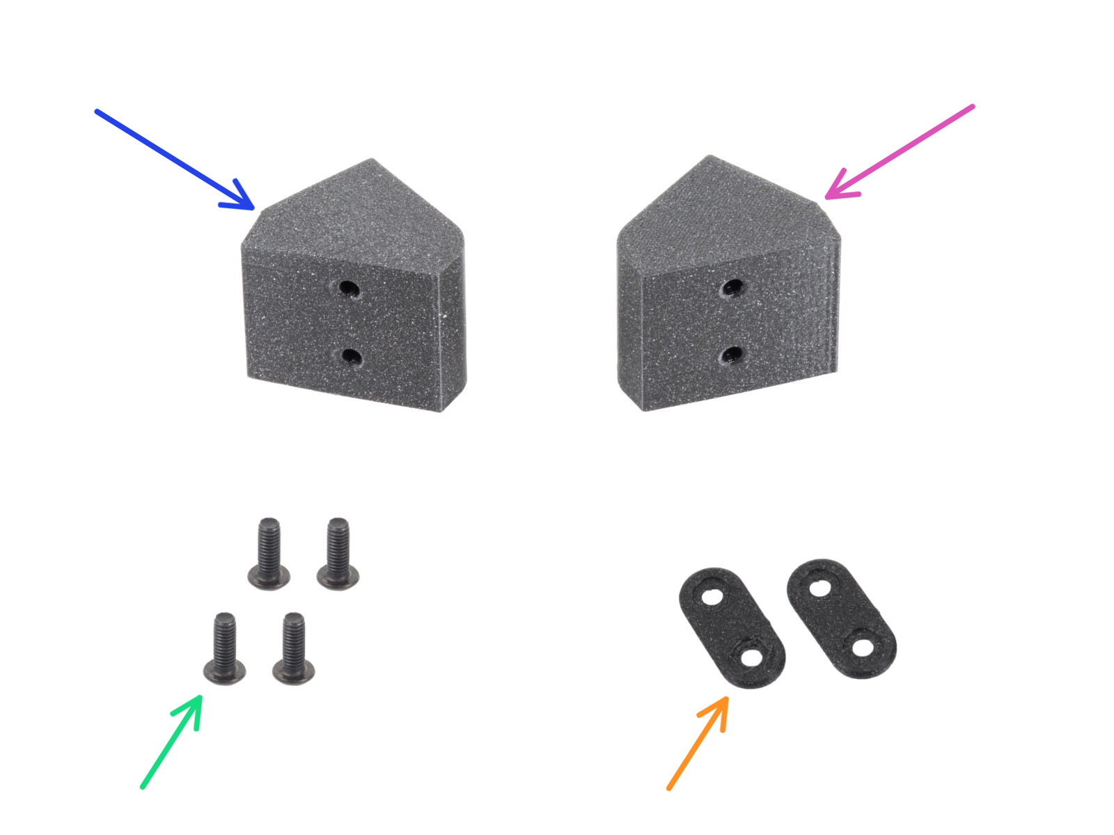 Spring guides: parts preparation