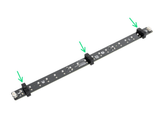 Assembling the LED strip