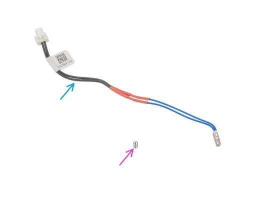 Idler-swivel & NTC thermistor: parts preparation