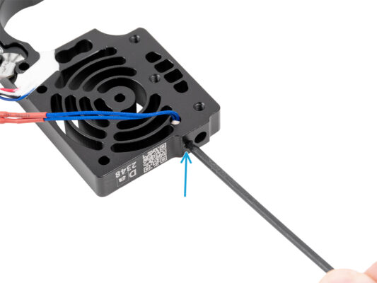 NTC thermistor securing