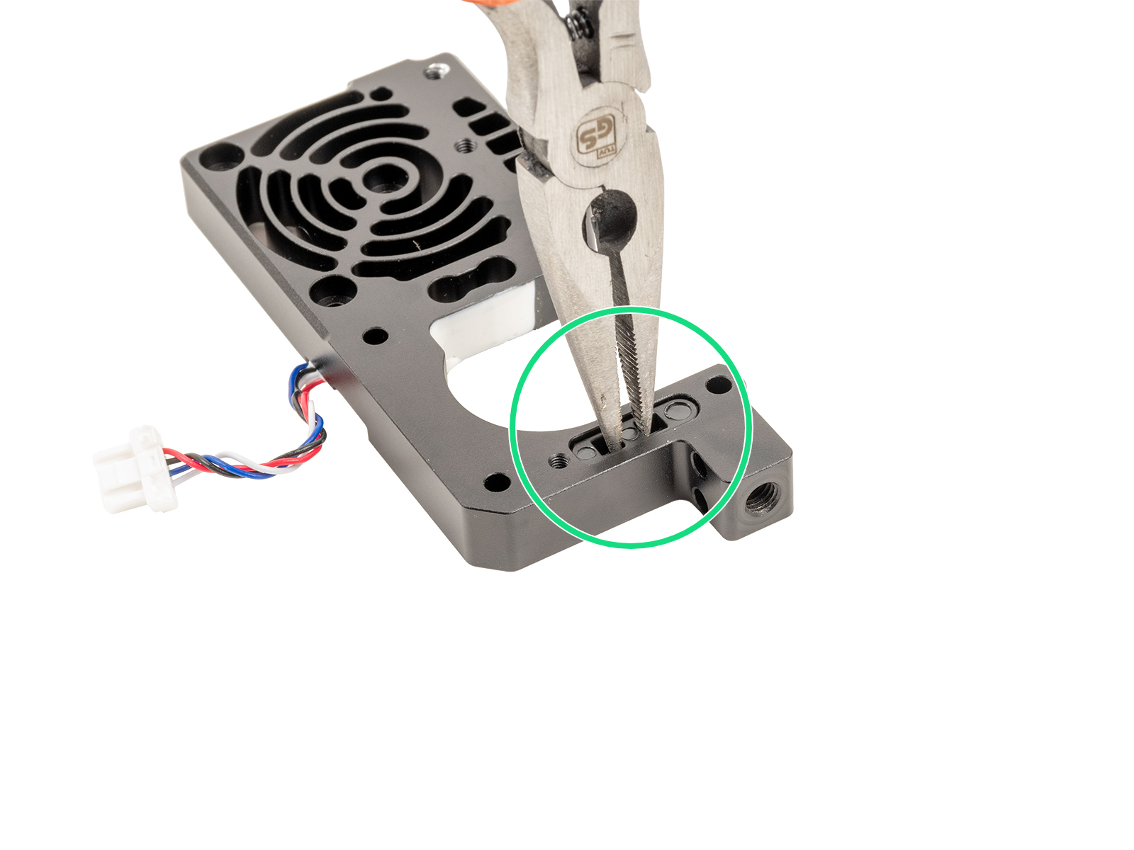 Filament sensor removing