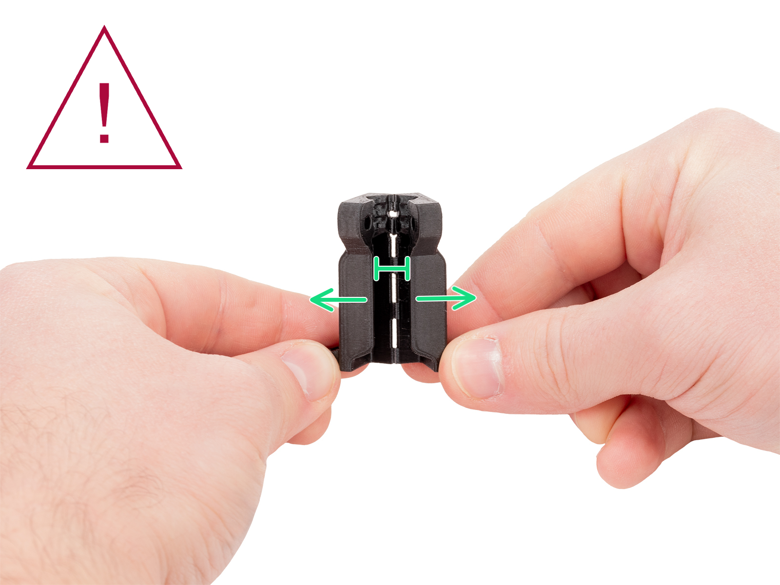 Multi-tool: Preparing the XL dwarf cover connector