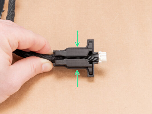 Single-tool: Reassembling the Nextruder cable