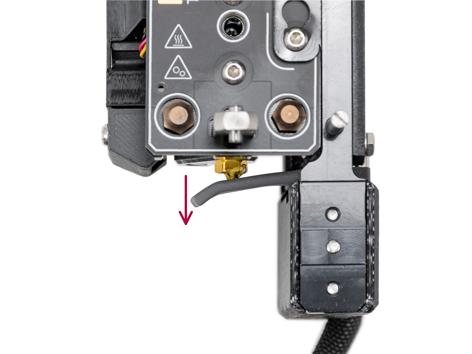 Calibration de la hauteur de l'Obturateur de Buse