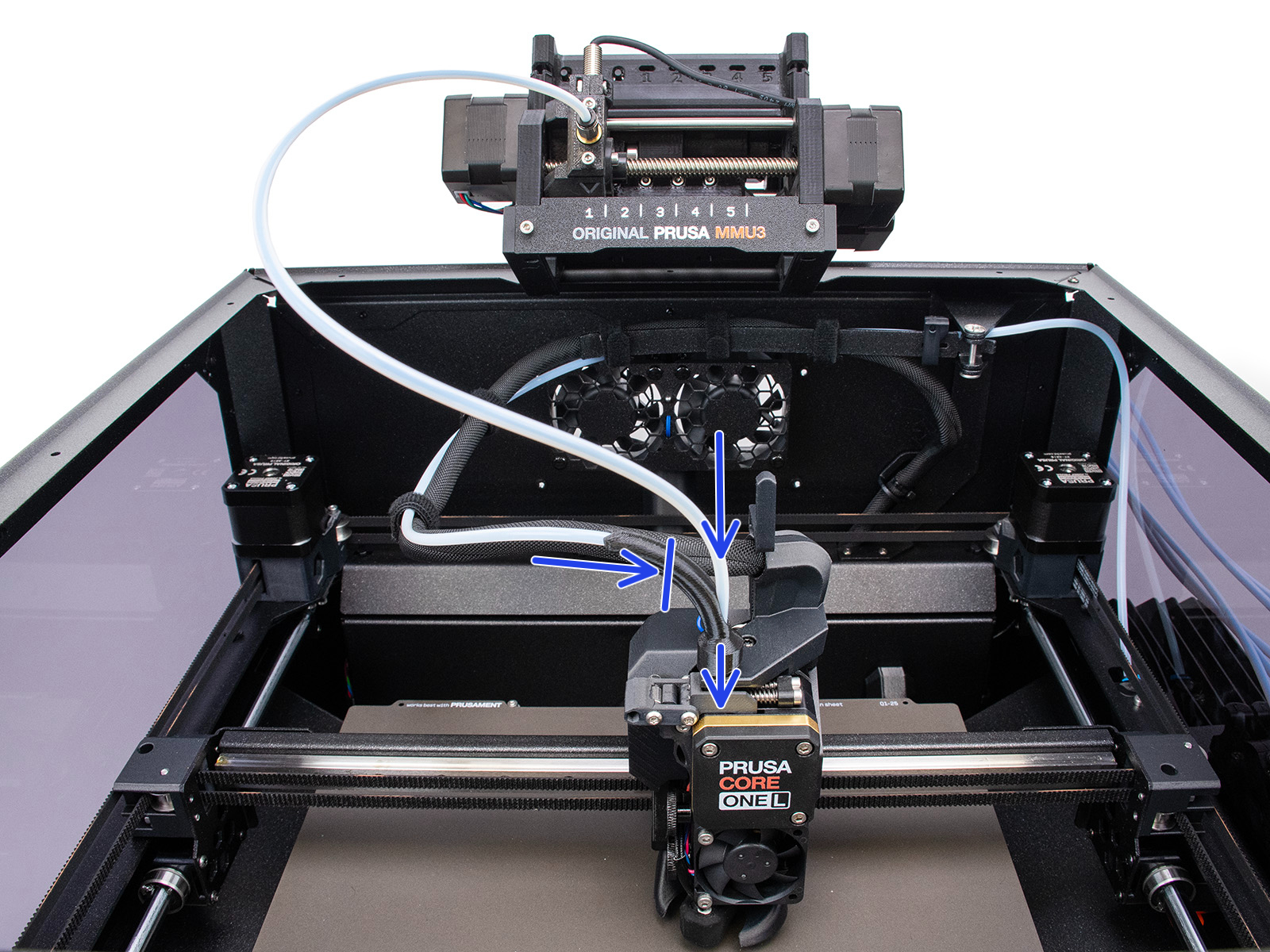 MMU3 CORE L PTFE Installation